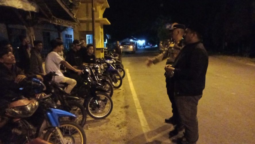 Polsek Bahorok Gelar Razia Premanisme dan Knalpot Brong, 40 Unit Disita Untuk Jaga Kamtibmas