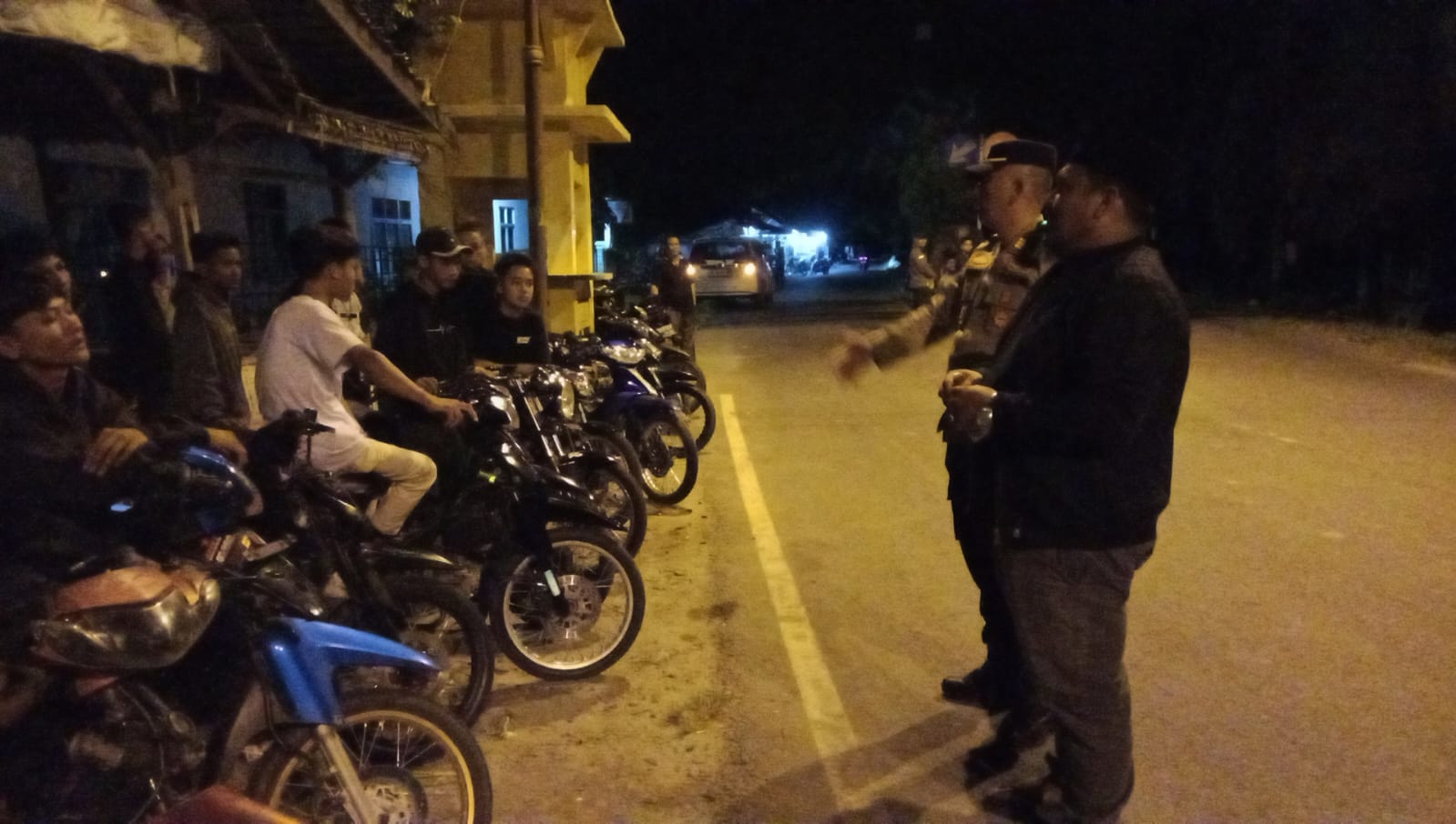 Polsek Bahorok Gelar Razia Premanisme dan Knalpot Brong, 40 Unit Disita Untuk Jaga Kamtibmas