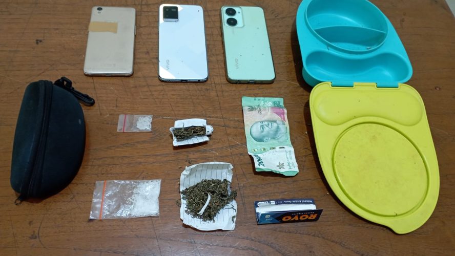 Buang Narkoba Samping Kloset, Dua Pelaku Di Ciduk Polres Binjai