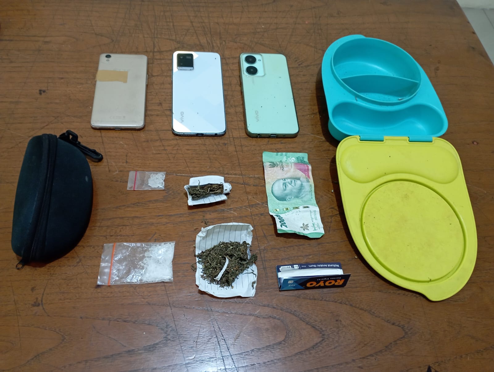 Buang Narkoba Samping Kloset, Dua Pelaku Di Ciduk Polres Binjai