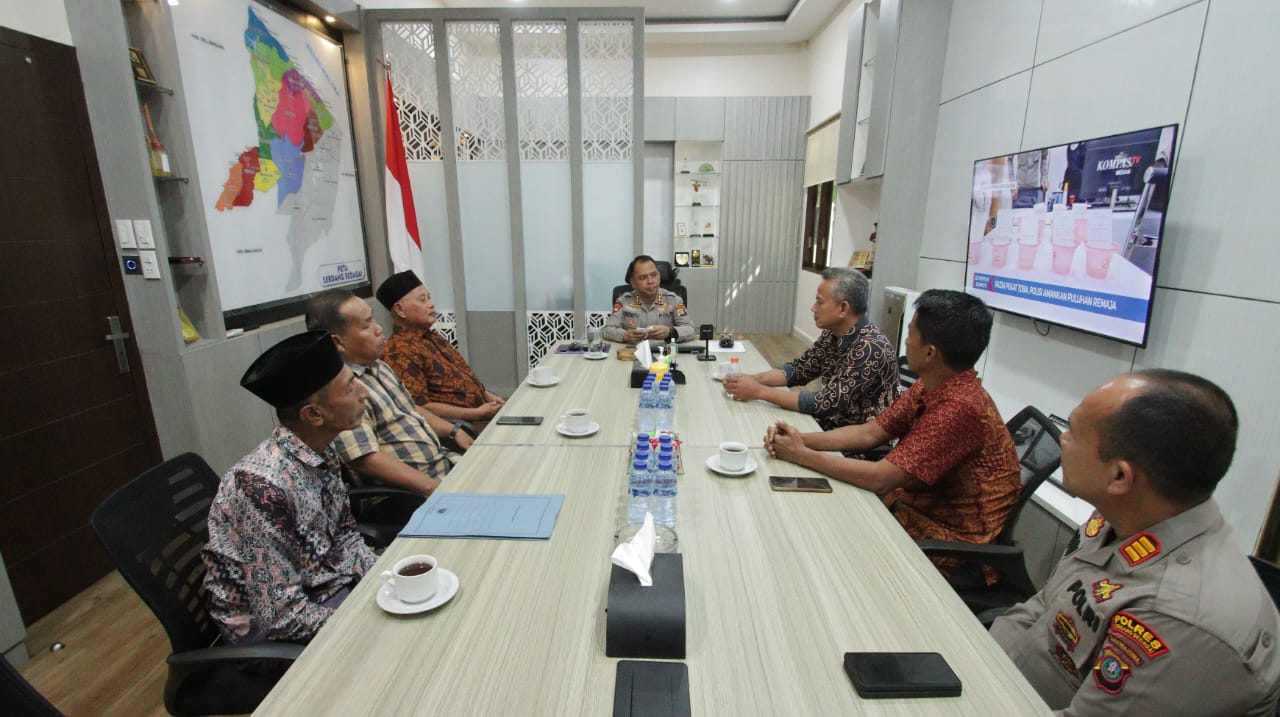 Tokoh-Tokoh Kecamatan Pantai Cermin Apresiasi Kinerja Kepolisian Polres Sergai