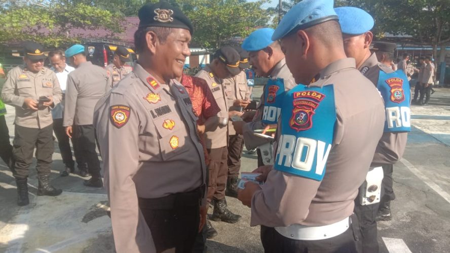 Gaktibplin Subbid Provos Polda Sumut Dan Sipropam Polres Sergai Lakukan Pemeriksaan Terhadap Personil, Pastikan Maksimal Dalam Bertugas