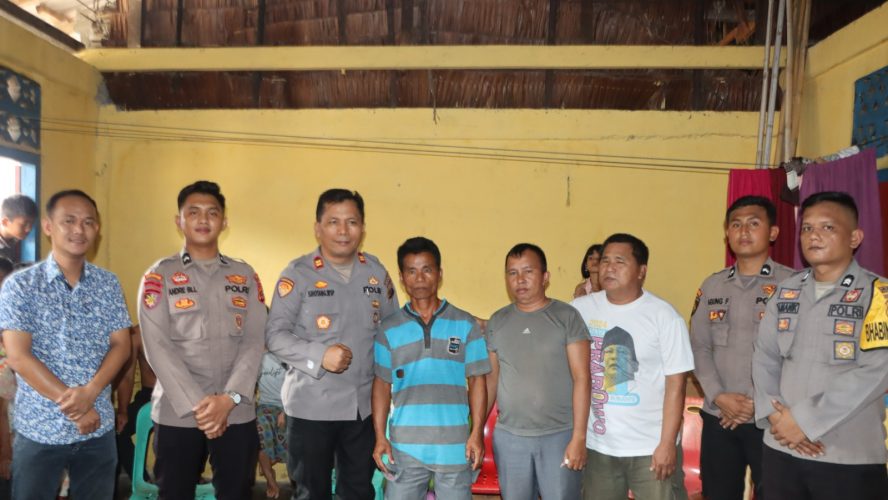 Dua Nelayan Nias Selatan Yang Hilang di Laut Akhirnya Ditemukan Selamat, Kapolres Pimpin Langsung Penjemputan