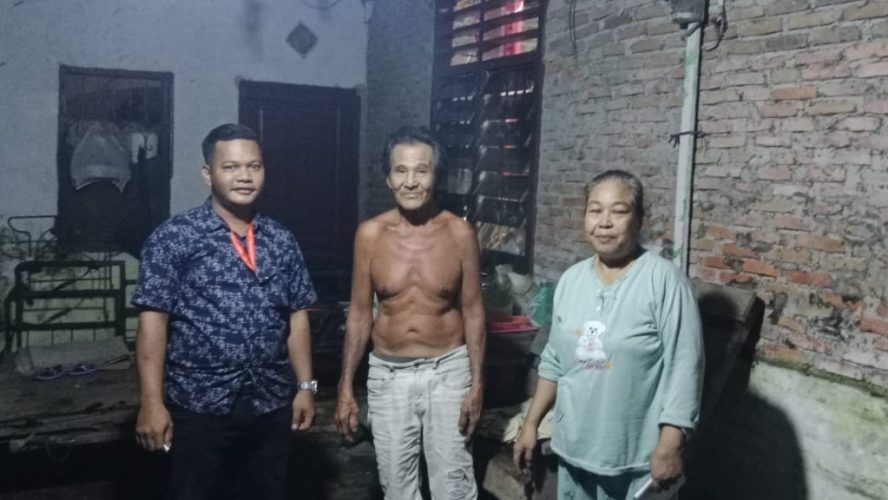 KABID INVESTIGASI DPP TERKAMS, LANGSUNG KE TKP KONFIRMASI WARGA PERCUT SEI TUAN YANG DIDUGA SEBAGAI ILEGAL LOGGING.