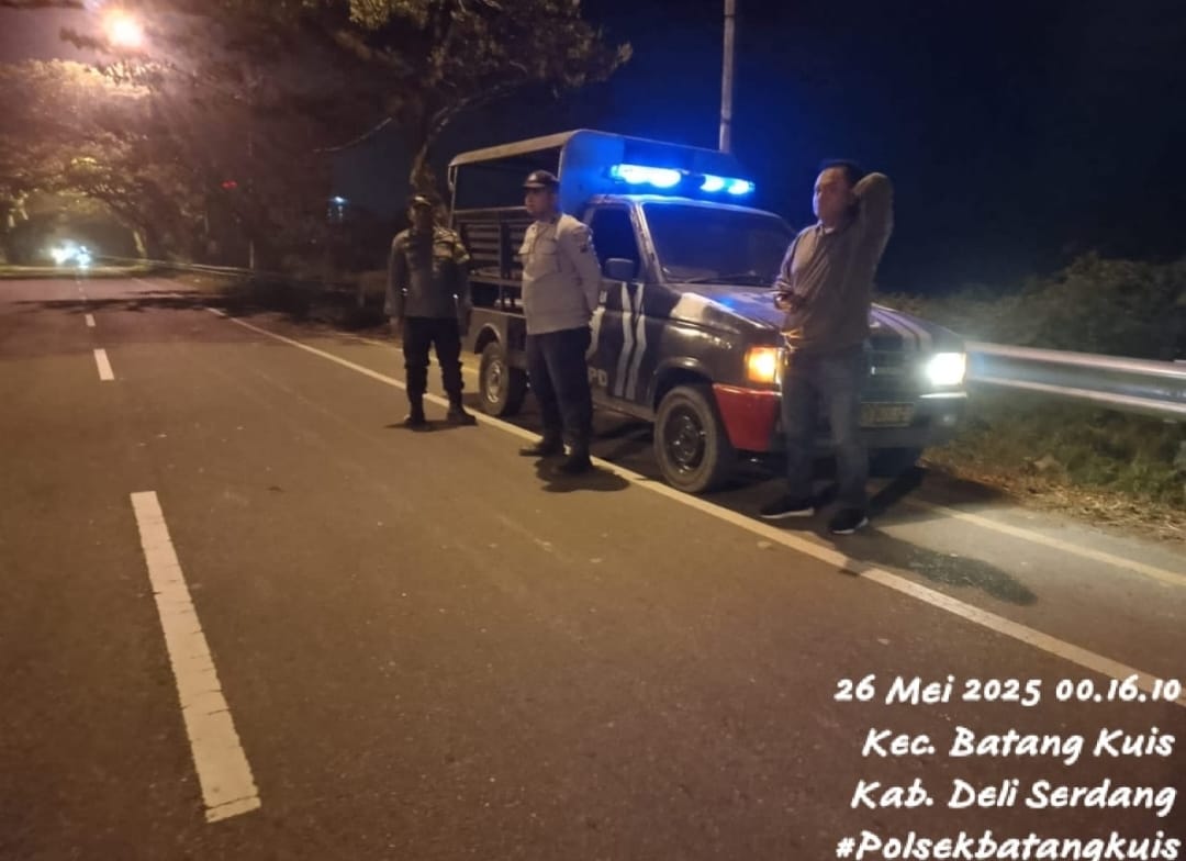 Patroli Blue Light Polresta Deli Serdang Cegah Aksi Kriminalitas