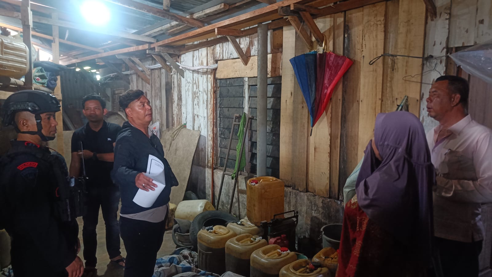 Polda Sumut Ungkap Penimbunan BBM Bersubsidi di Deli Serdang, Dua Pelaku Ditangkap