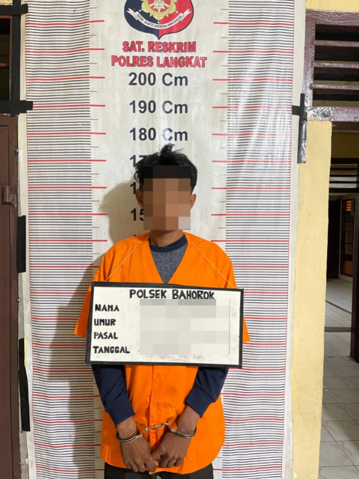 Polsek Bahorok Berhasil Ungkap Kasus Curanmor, Pelaku Diamankan Saat Nongkrong di Warung