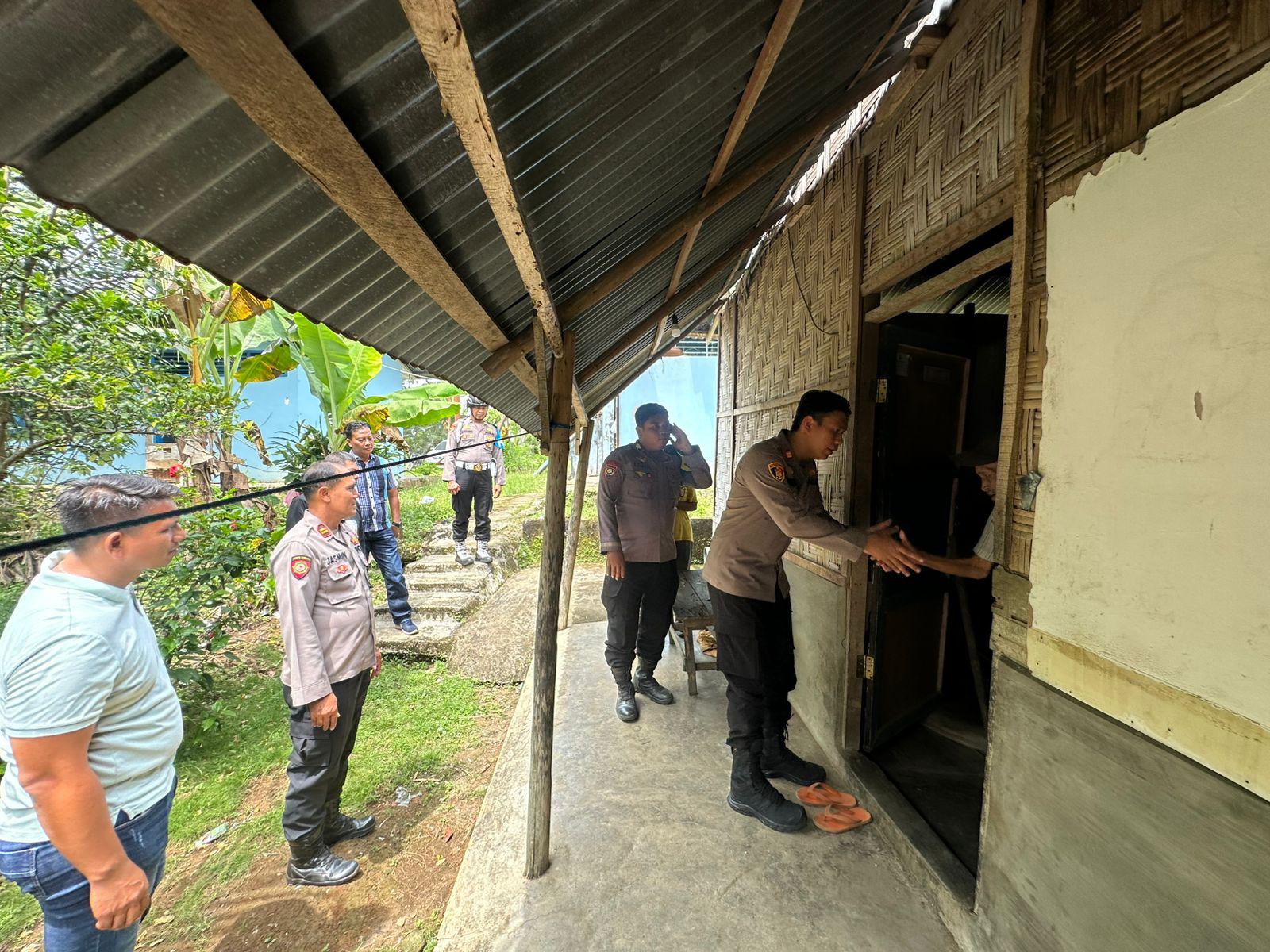 Polsek Salapian Hadirkan Kepedulian, Wujudkan Polisi Yang Ada Dan Dirasakan Masyarakat