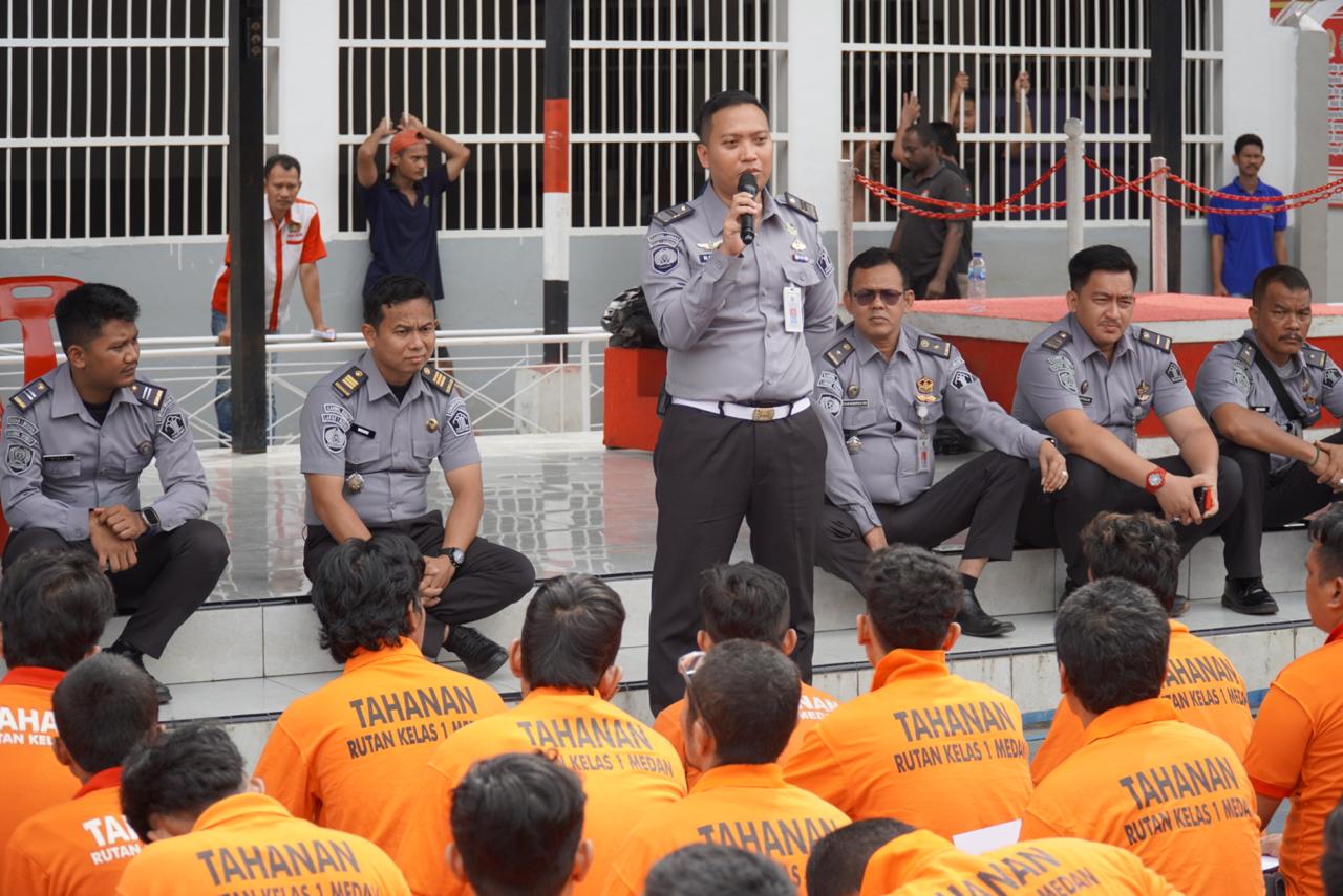 Ka.Kpr Rutan Kelas I Medan Kumham Sumut Tampung Aspirasi Dan Keluhan Warga Binaan