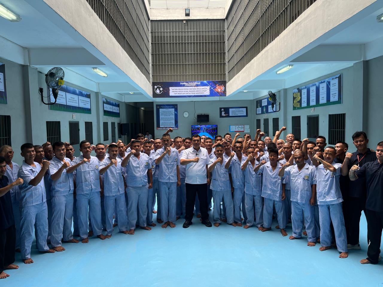 Wamenimipas Apresiasi Layanan yang diberikan Rutan Kelas I Medan