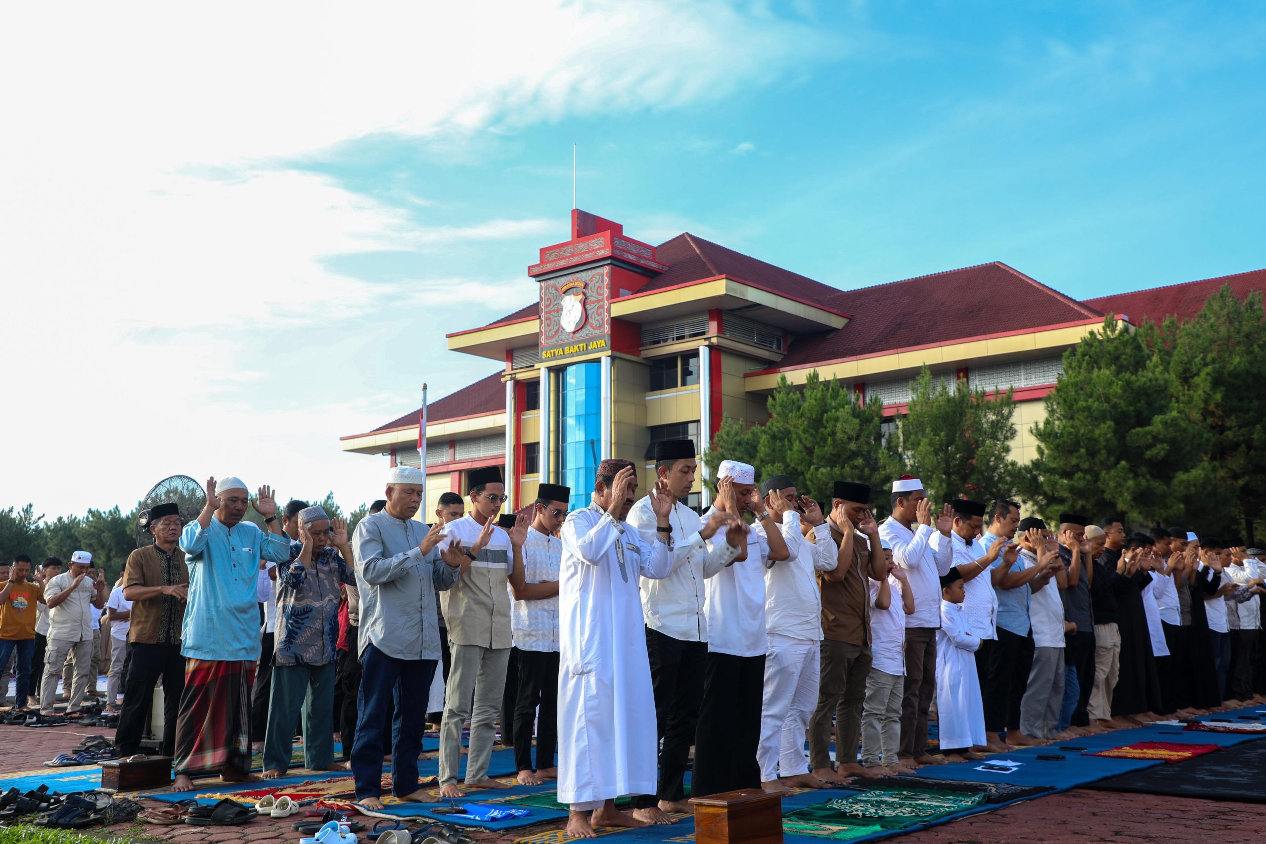Pengamanan Shalat Idul Adha 1446 H di Wilayah Polda Sumut Berjalan Aman dan Kondusif