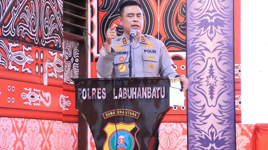 Kapolda Sumut Kunjungi Polres Labuhanbatu, Tekankan Profesionalisme dan Dedikasi Pelayanan Publik