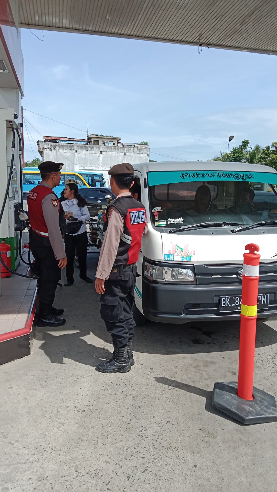 Wujudkan Kamtibmas Kondusif, Satuan Samapta Polres Langkat Laksanakan Patroli Dialogis