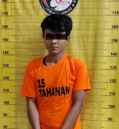 Jual Narkoba Ke Petugas, Seorang Pemuda Langsung Di Gelandang Ke Polres Binjai