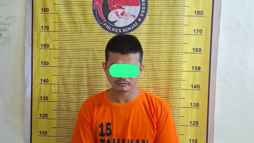 Simpan Sabu Pria Binjai Diamankan Ke Polres Binjai