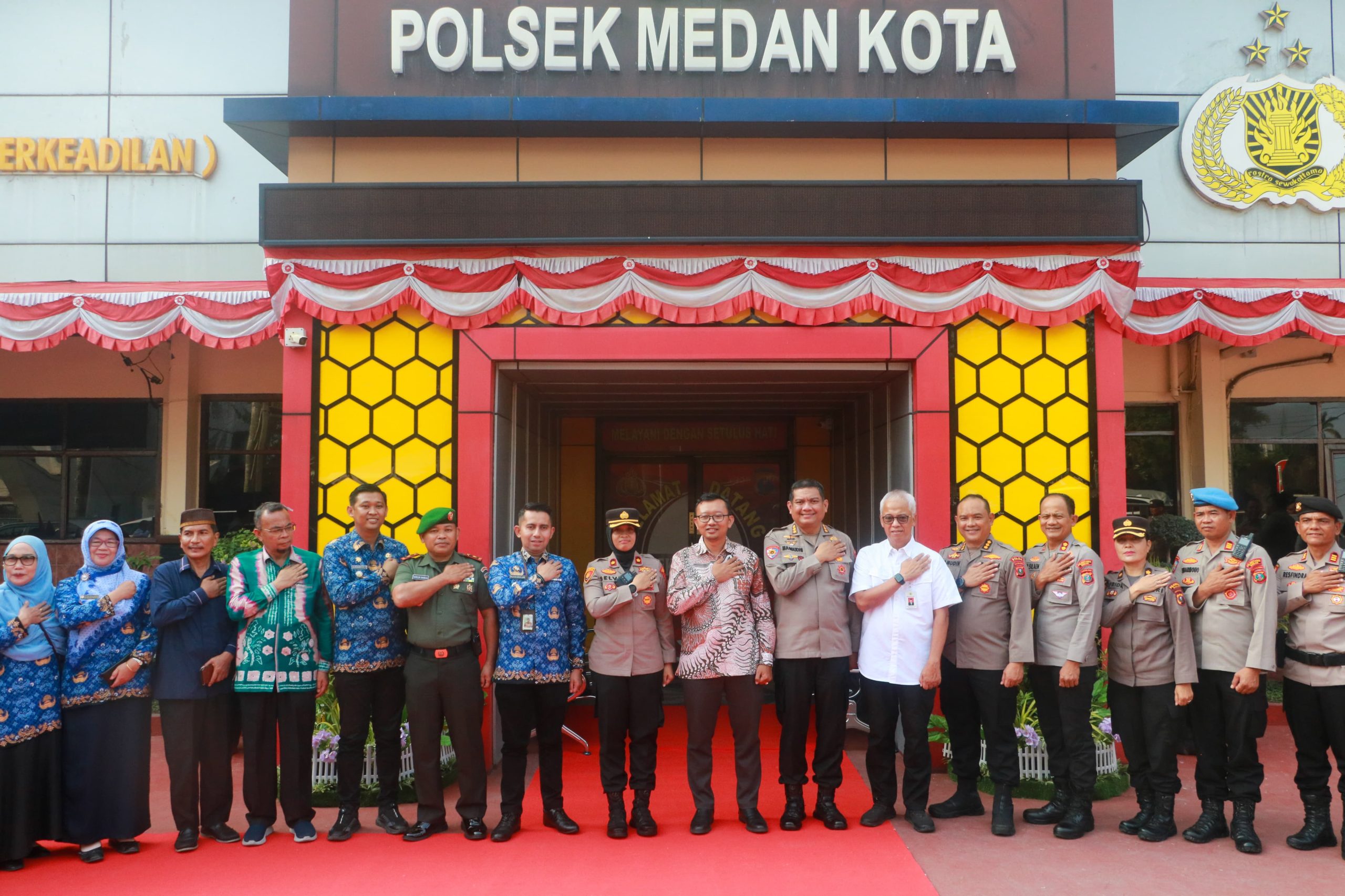 Kompolnas RI Kunjungi Polsek Medan Kota Dalam Rangka Visitasi Penilaian Kompolnas Award 2025