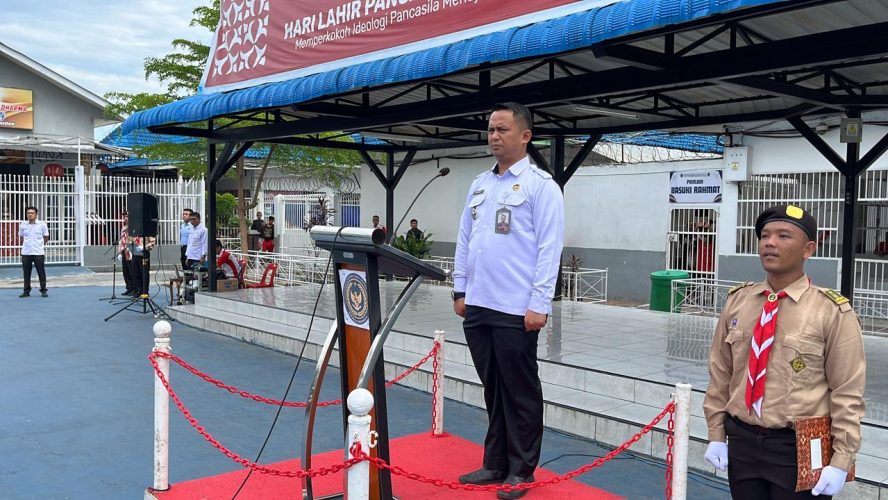 Upacara Kesadaran Berbangsa dan Bernegera Warga Binaan Rutan Kelas I Medan