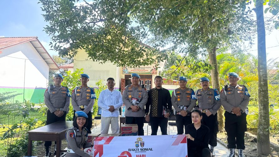 Bidpropam Polda Sumut Gelar Baksos di Ponpes Hidayatullah Dalam Rangka HUT Bhayangkara Ke-79