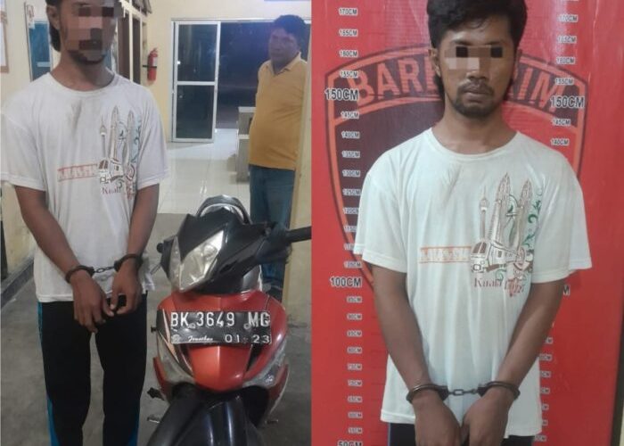 Polsek Dolok Masihul Polres Sergai Menangkap Pelaku Pembongkaran Rumah Dan Curanmor