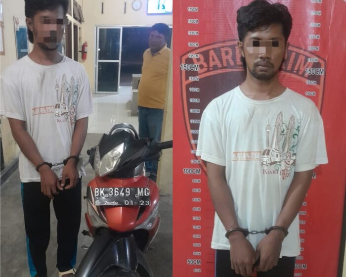 Polsek Dolok Masihul Polres Sergai Menangkap Pelaku Pembongkaran Rumah Dan Curanmor