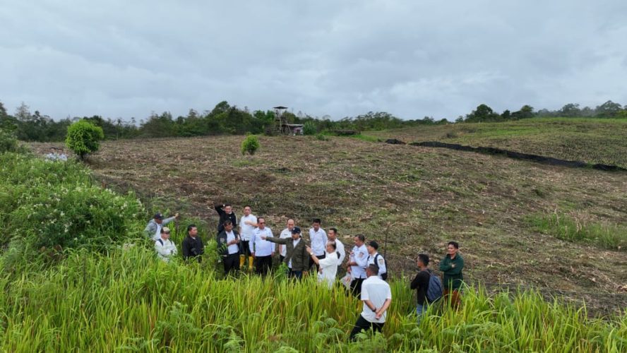 Tim Sentra Insyaf Kemensos RI Bersama Kementrian PUPR RI Mengunjungi Kabupaten Pakpak Bharat
