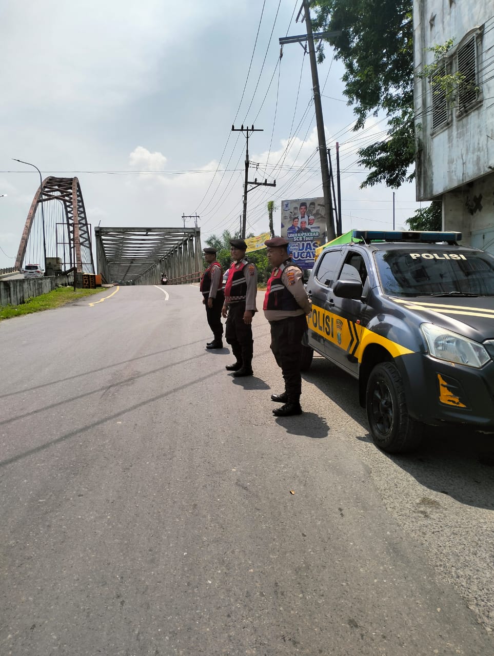 Sat Samapta Polres Langkat Gelar Patroli Keamanan Dan Antisipasi Premanisme Di Wilkum Polres Langkat