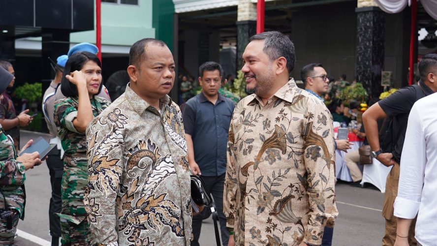 Bupati Pakpak Bharat Hadiri Perayaan Ulang Tahun ke 75 Kodam I/BB Medan.