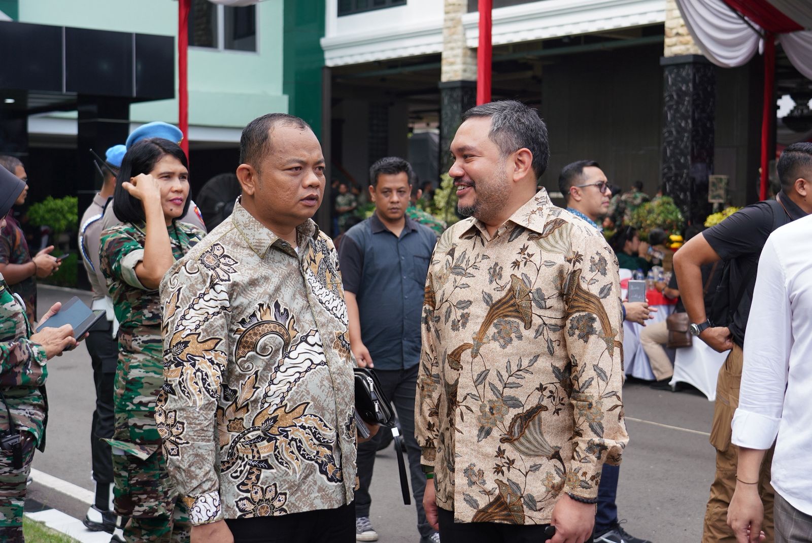Bupati Pakpak Bharat Hadiri Perayaan Ulang Tahun ke 75 Kodam I/BB Medan.