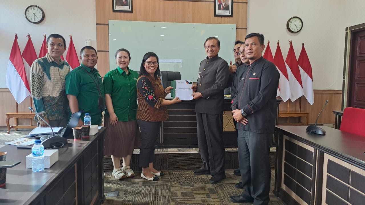 Wakil Bupati Pakpak Bharat Menerima Audensi dan Pemetaan Pelaksanaan KKN Universitas Negri Medan