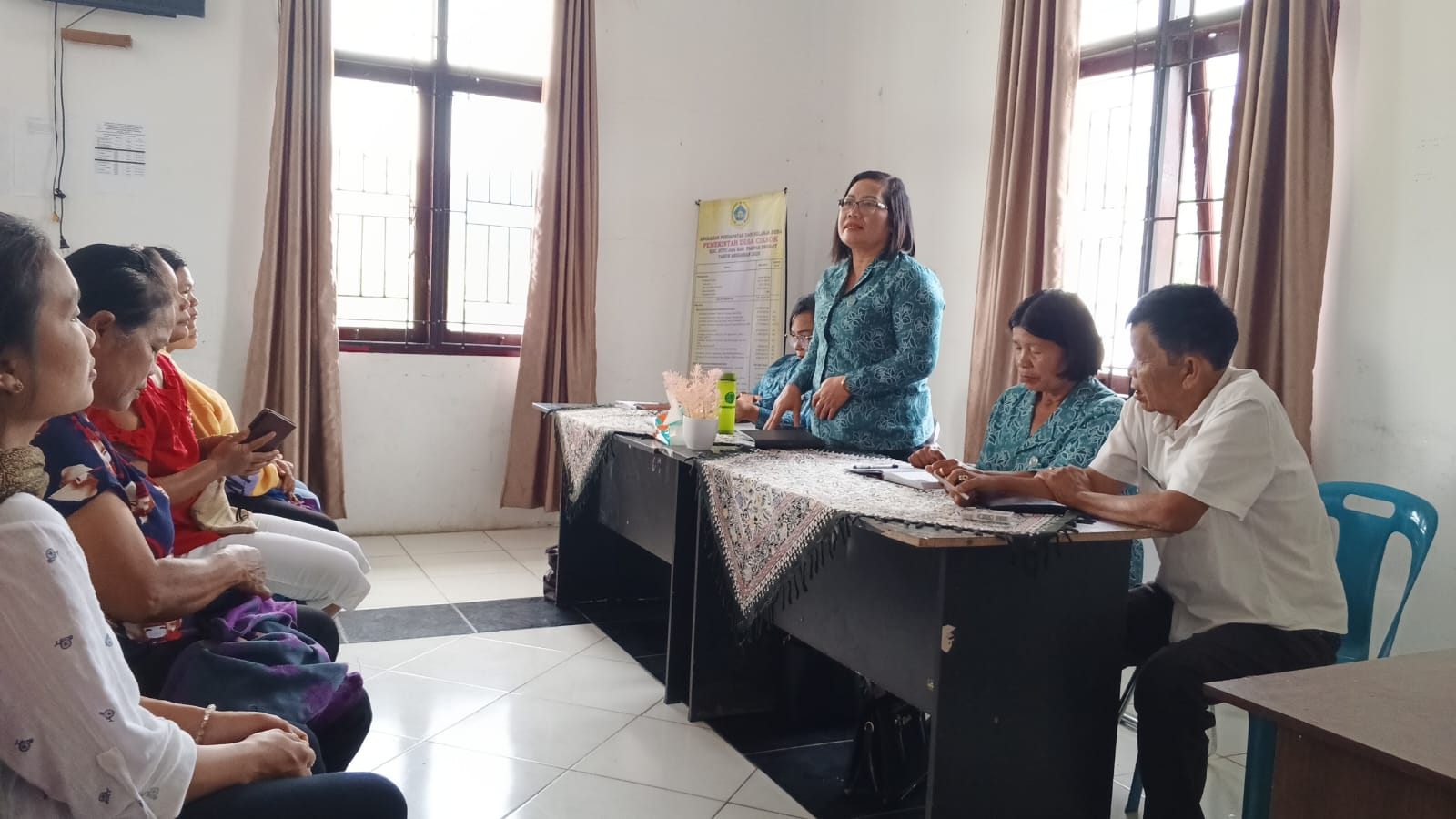 Tim Penggerak PKK Kabupaten Pakpak Bharat Melaksanakan Sosialisasi IVA Test Untuk Mewaspadai Kanker Rahim dan Kanker Payudara