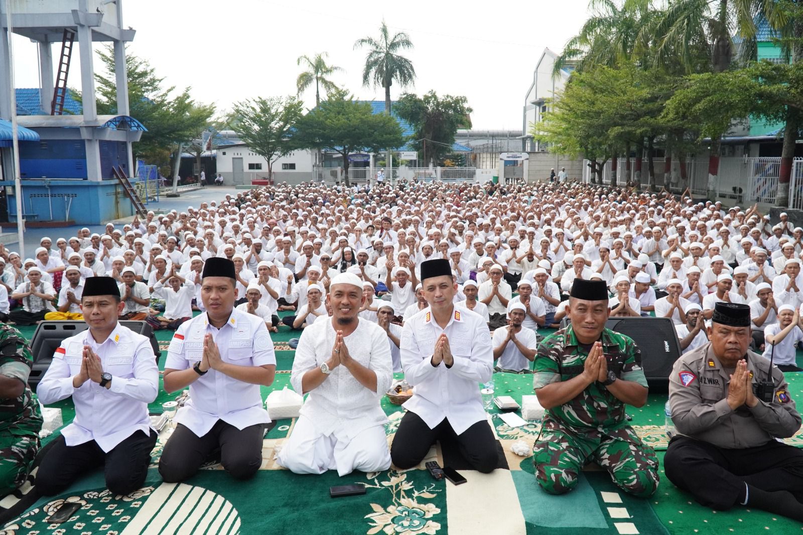 Sambut Tahun Baru Islam 1 Muharram 1447 H, Rutan Kelas I Medan  Dzikir Akbar Bersama WB Dan Seluruh Petugas Rutan