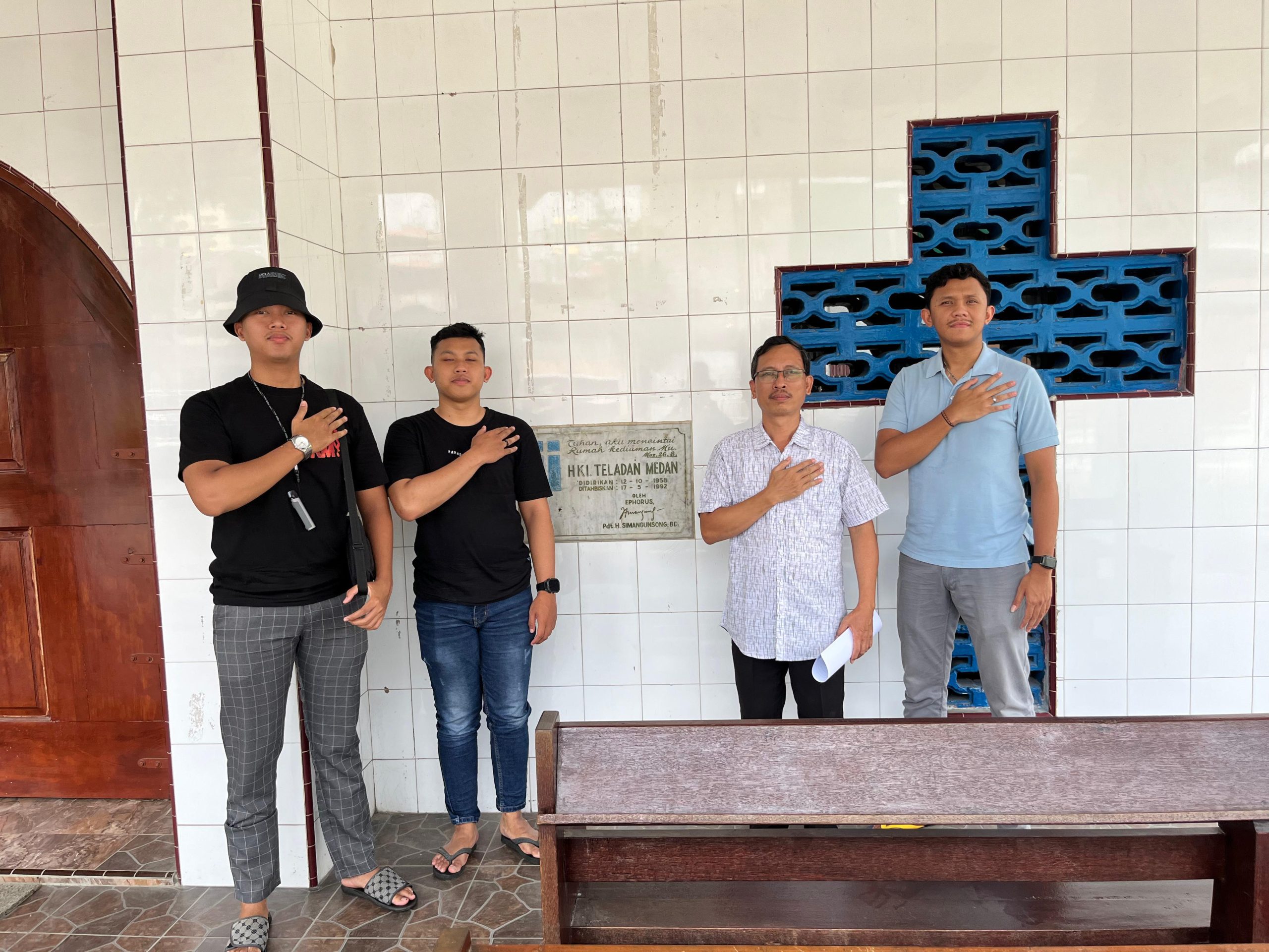 Bakti Religi Dit Intelkam Polda Sumut Berlanjut Ke Sejumlah Gereja, Wujudkan Kepedulian Dan Toleransi di Hari Bhayangkara Ke-79
