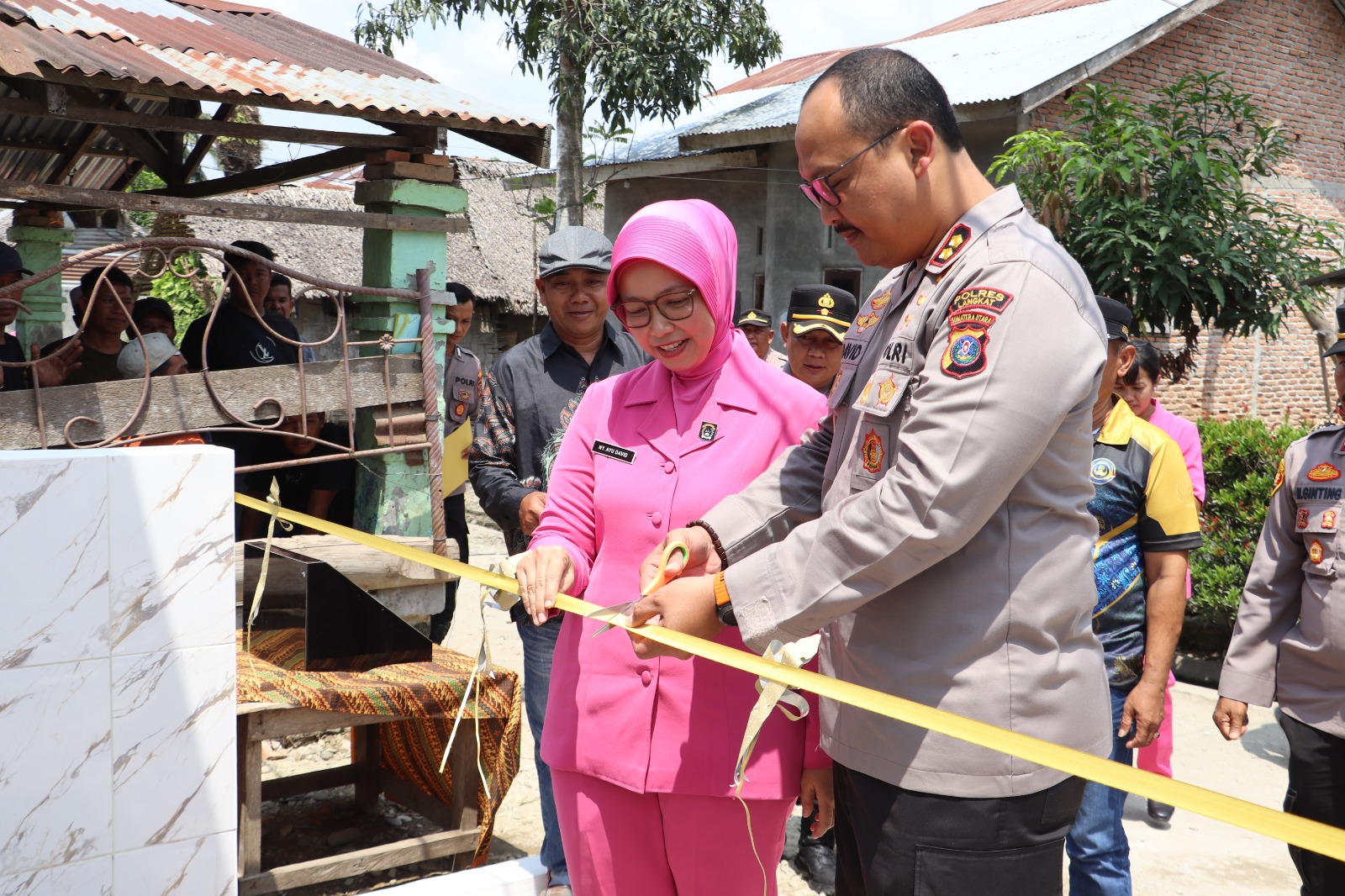 Polres Langkat Resmikan Sumur Bor “Sang Bhayangkara”, Wujud Kepedulian Polri Untuk Masyarakat