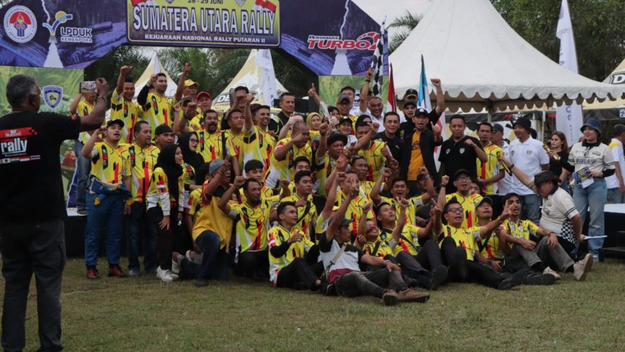 Polres Sergai Maksimalkan Pengamanan Hingga Penutupan Kejurnas Rally Putaran II Tahun 2025