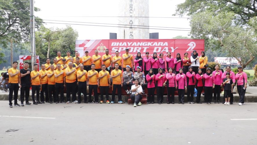 Peringati HUT Bhayangkara Ke-79, Polres Langkat Gelar BSD