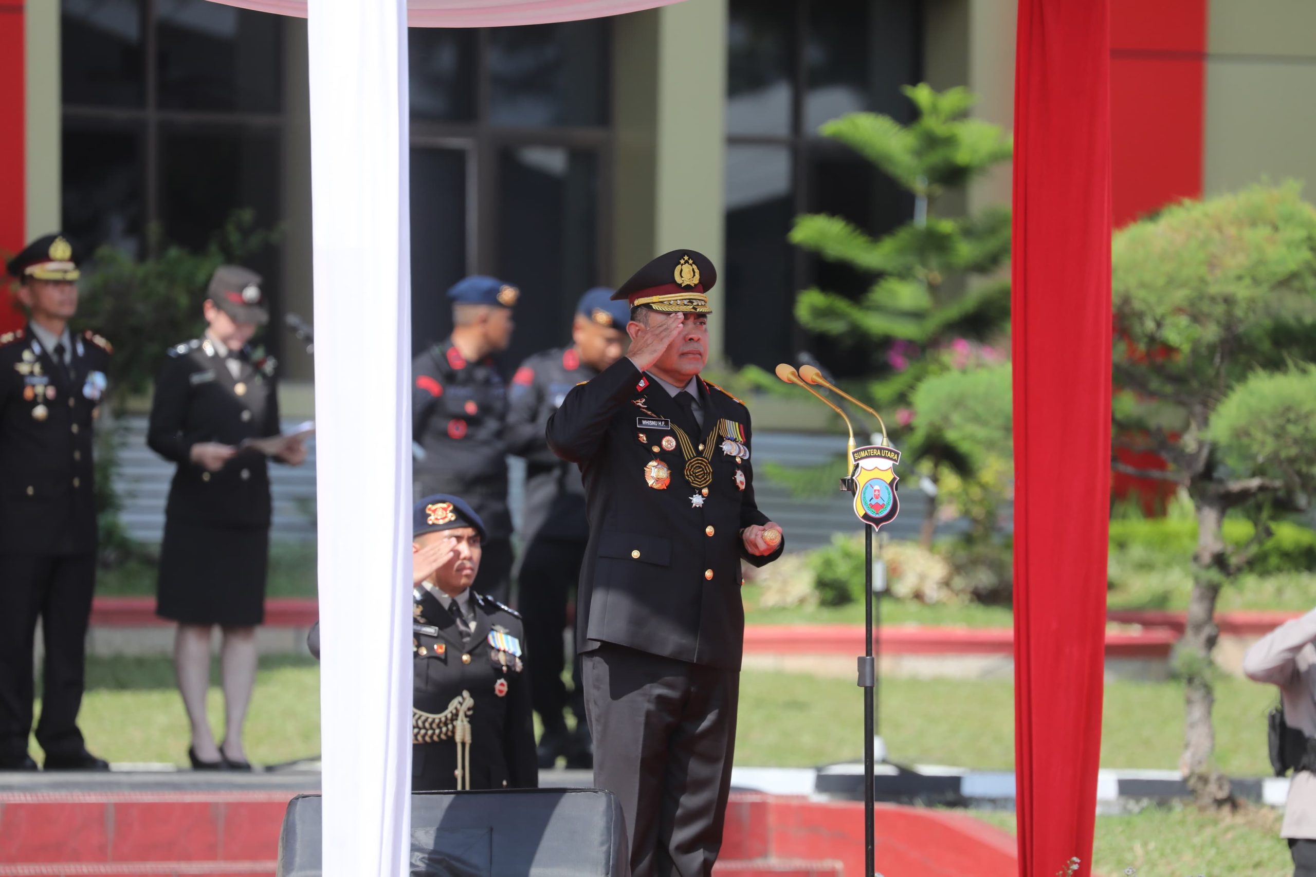 “Polri Untuk Masyarakat”: Polda Sumut Gelar Upacara Peringatan Hari Bhayangkara Ke-79, Tegaskan Komitmen Melayani Dan Berbenah