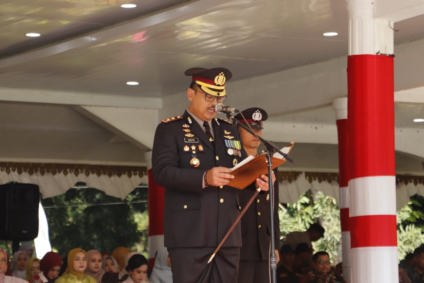 HUT BHAYANGKARA KE-79 POLRES LANGKAT, POLRI UNTUK MASYARAKAT