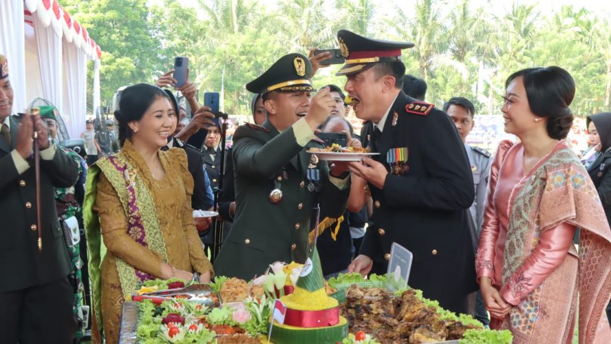 Peringati Hari Bhayangkara Ke-79 Polres Binjai Meriahkan Lapangan Swadiri Desa Tandem Hilir