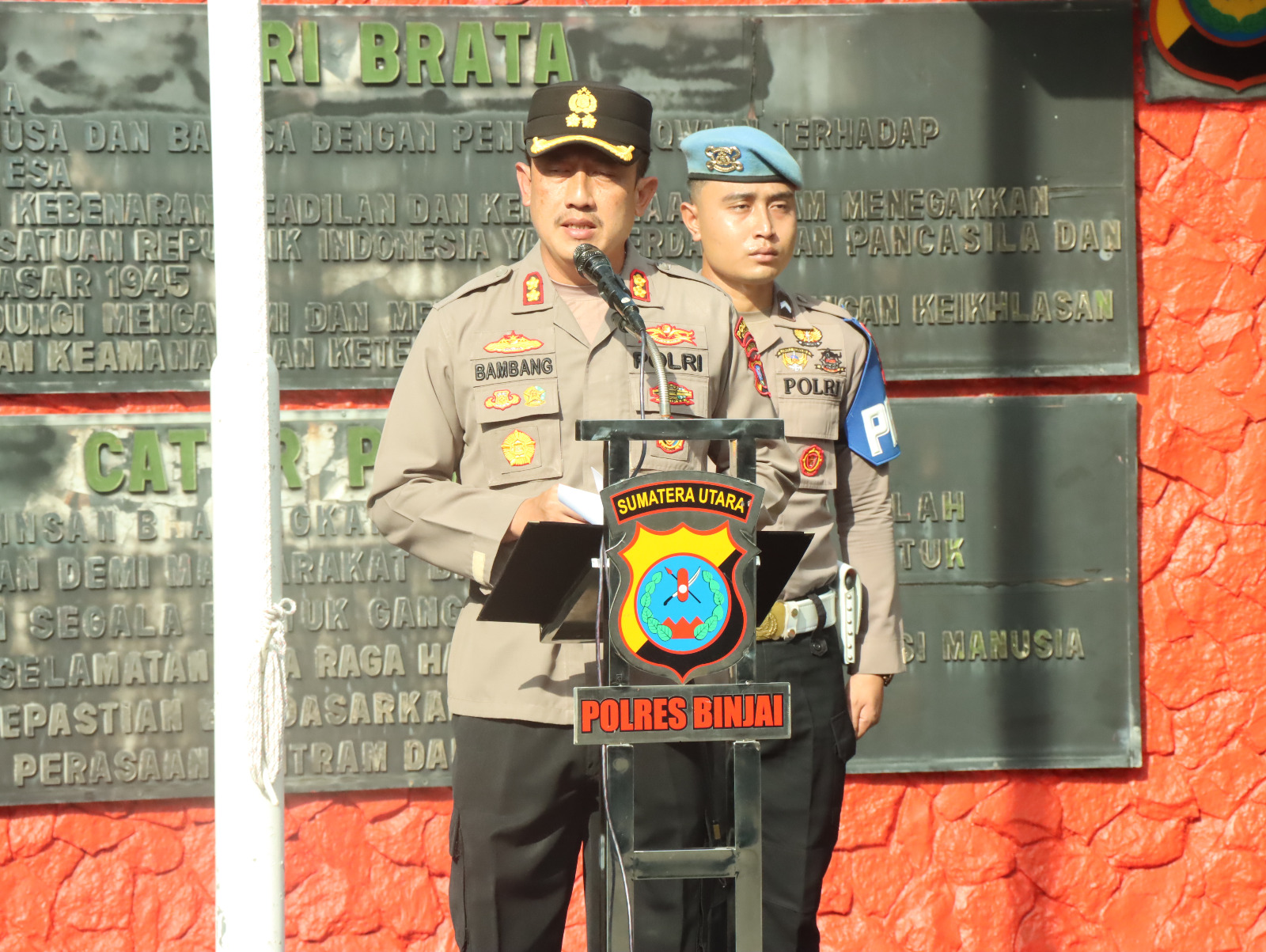 Kapolres Binjai Lantik 51 Personilnya Yang Naik pangkat TMT 1 Juli 2025