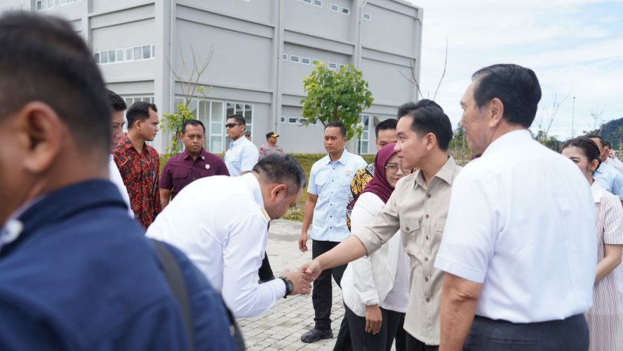 Bupati Pakpak Bharat Hadiri Kunjungan Wakil Presiden R.I Ke Kawasan Tapanuli.