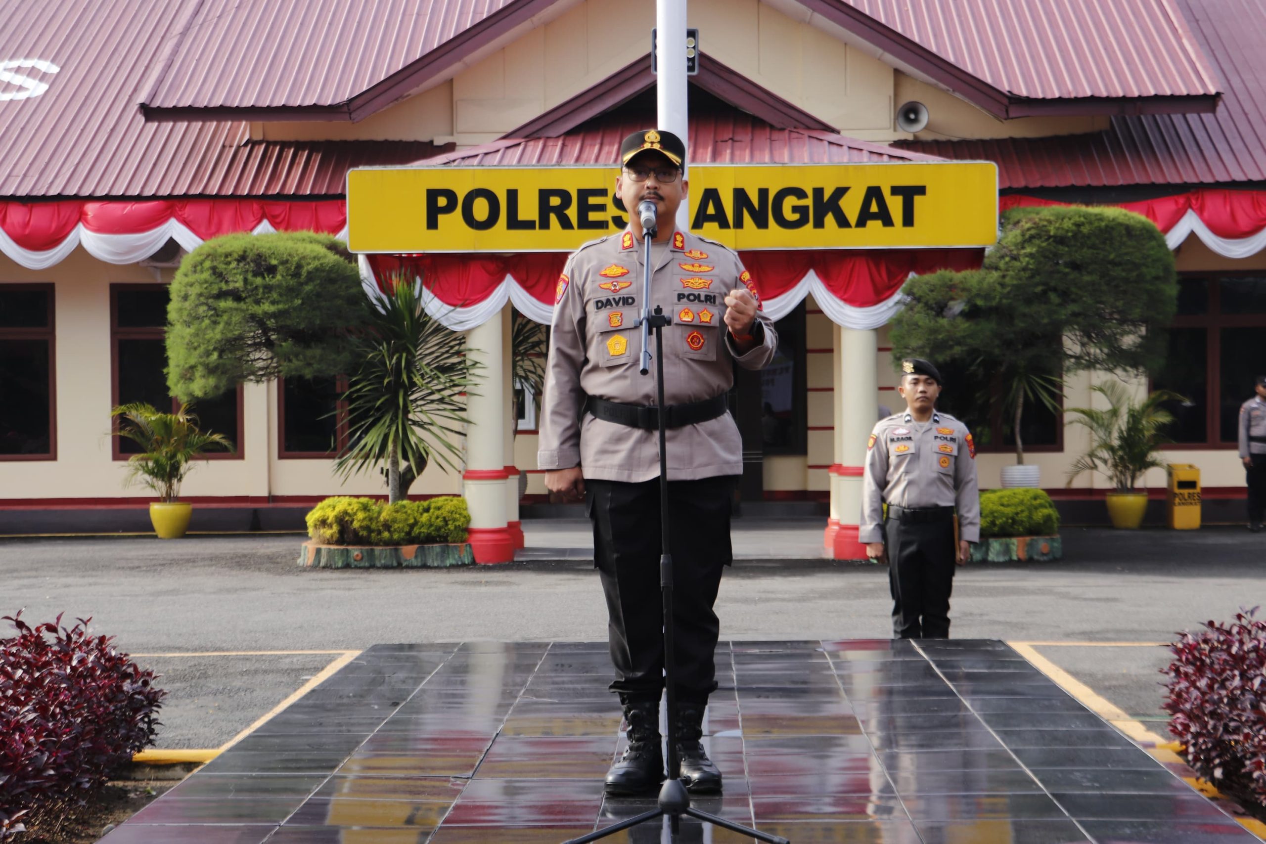 69 Personel Polres Langkat Naik Pangkat, Kapolres: Jadikan Motivasi Untuk Terus Mengabdi