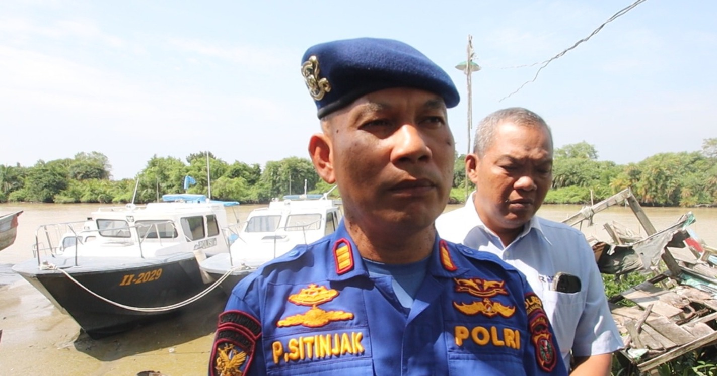 Sat Pol Airud Polres Sergai Rutinkan Patroli Perketat Keamanan Wilayah laut