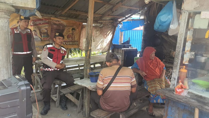 Personel Sat Samapta Polres Langkat Laksanakan Patroli Presisi Demi Wujudkan Kamtibmas Kondusif