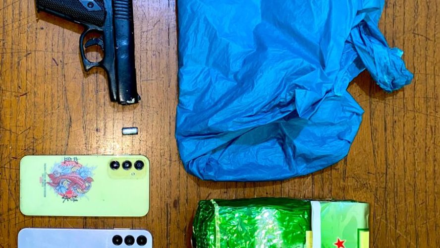 Ledakkan Senjata Api Kearah Petugas, Polres Binjai Tangkap Pasangan Suami Istri Bawa 1 Kg Sabu