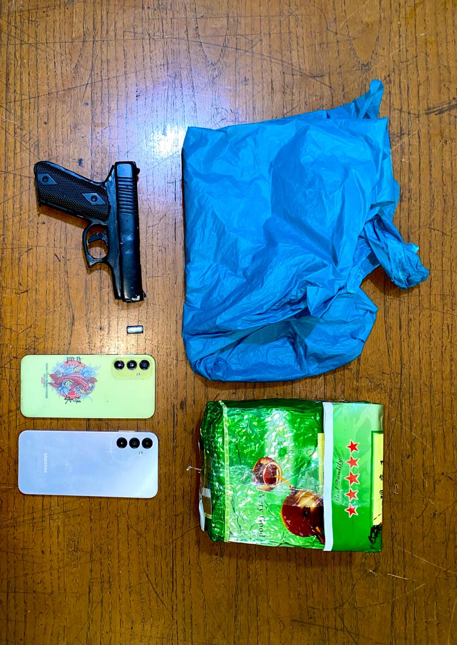 Ledakkan Senjata Api Kearah Petugas, Polres Binjai Tangkap Pasangan Suami Istri Bawa 1 Kg Sabu