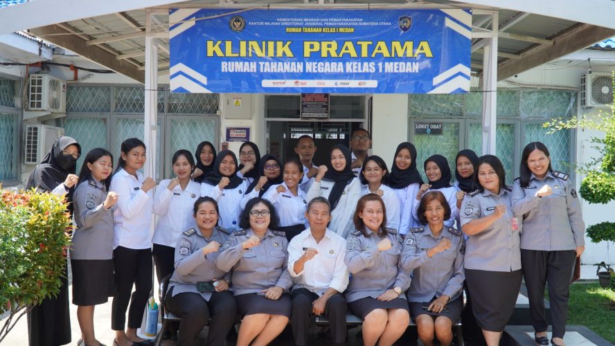 Klinik Pratama Rutan Kelas I Medan Bekali CPNS Tenaga Kesehatan, Kanwil Ditjenpas Sumut