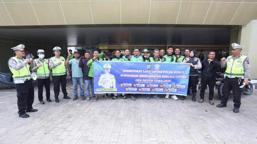 Polda Sumut Gencarkan Ribuan Kegiatan Penyuluhan Dan Edukasi Dalam Operasi Patuh Toba 2025