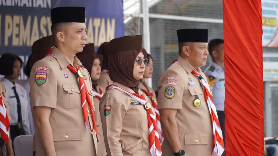 Warga Binaan Rutan Kelas I Medan Ikuti Upacara Pembukaan Perkemahan Satya Dharma Bakti Pemasyarakatan Tahun 2025