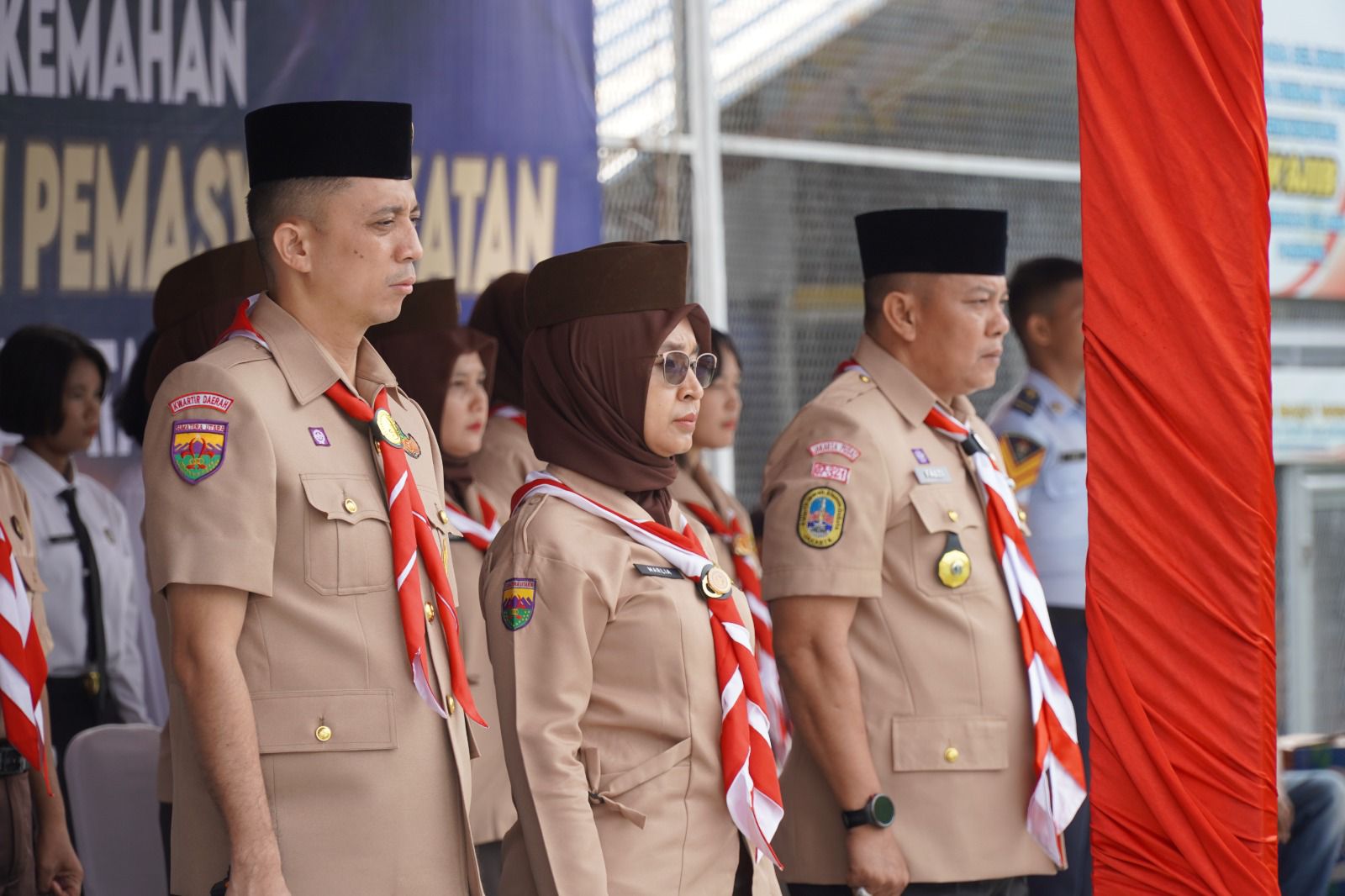 Warga Binaan Rutan Kelas I Medan Ikuti Upacara Pembukaan Perkemahan Satya Dharma Bakti Pemasyarakatan Tahun 2025