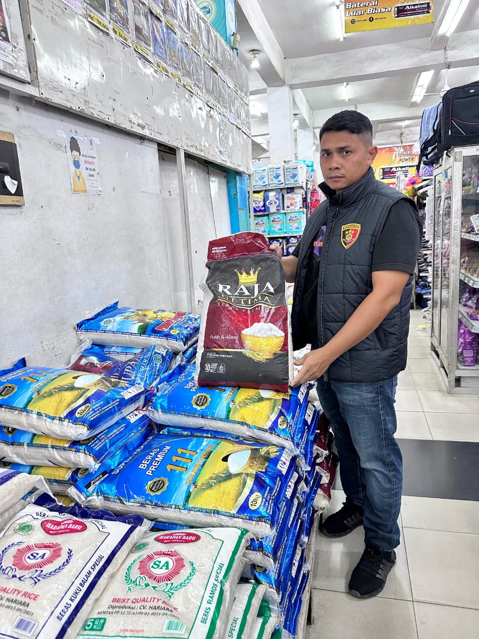 Polda Sumut Sidak Swalayan di Medan, Telusuri Dugaan Penjualan Beras Tak Sesuai Mutu